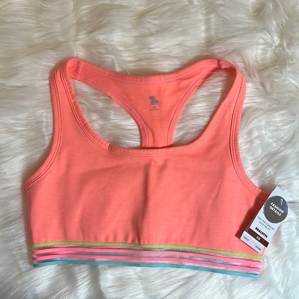 NWT Justice Oh So Soft Bralette